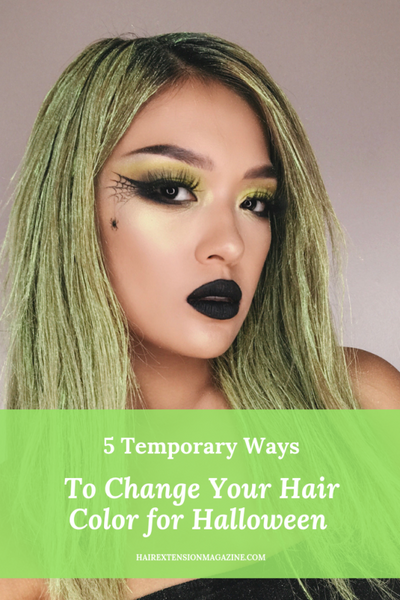 5 Temporary Ways To Change Your Hair Color For Halloween