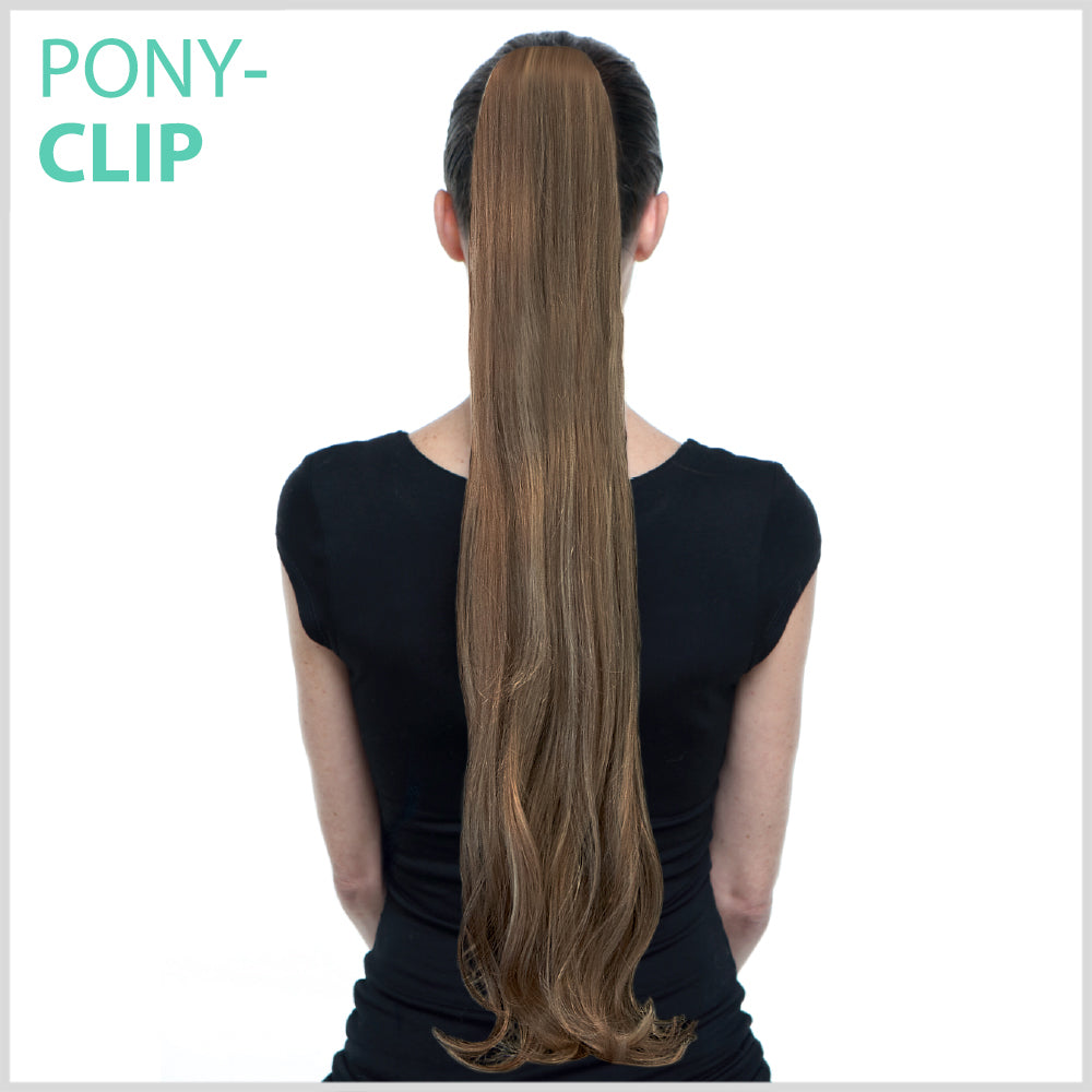 Echthaar-Pony Mit Clip – 25,4 Cm Gewellter Pony Aus Echthaar, Off Black, Für Mehr Volumen